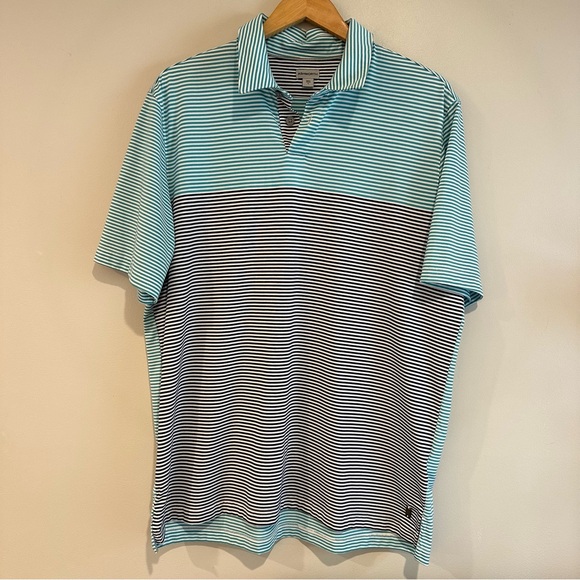 Ashworth Other - Ashworth Tech Stripe Jersey golf polo